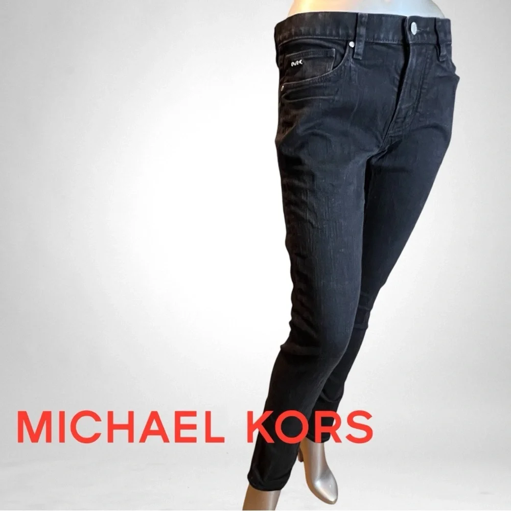 MICHEAL KORS Parker Slim Fit Men’s Black Jeans 30/32